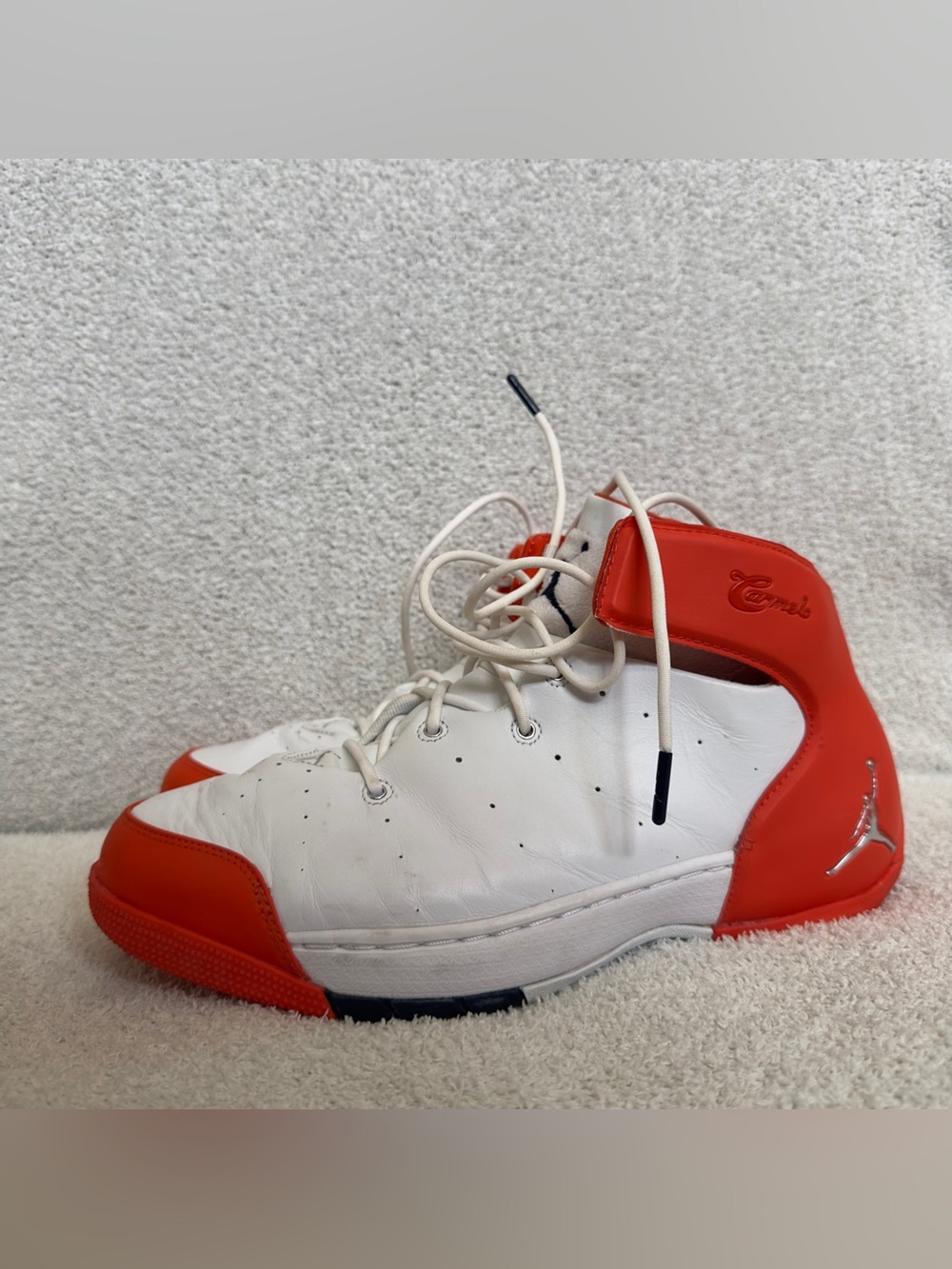 2004 Rare Air Jordan Carmelo 1.5 White Orange Flash | Sz 9.5 (309265-105)